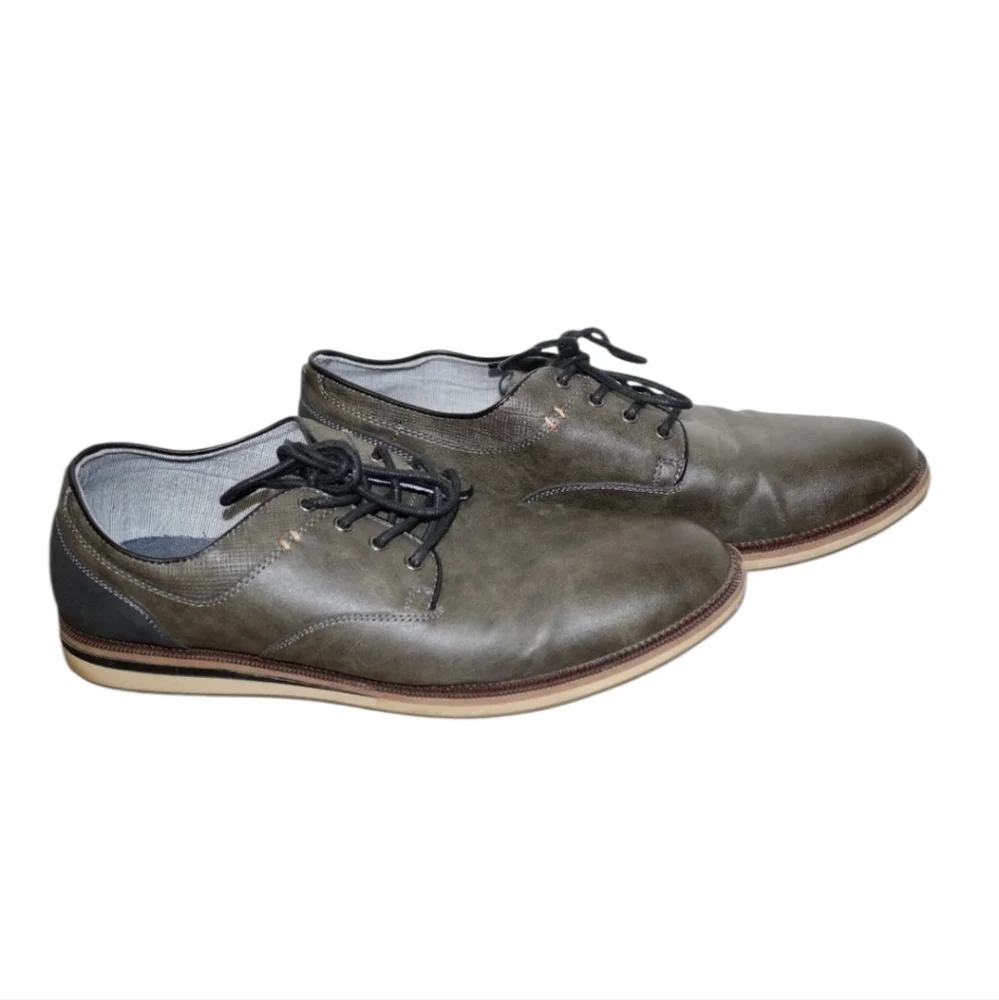 Sonoma Men's Gray Lace-Up Shoes